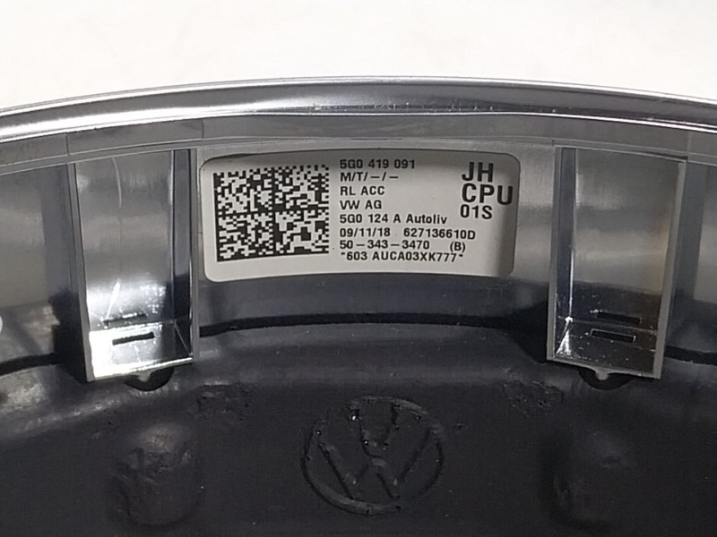 Recambio de volante para volkswagen tiguan (ad1, ax1) 2.0 tdi referencia OEM IAM  5G0419091 