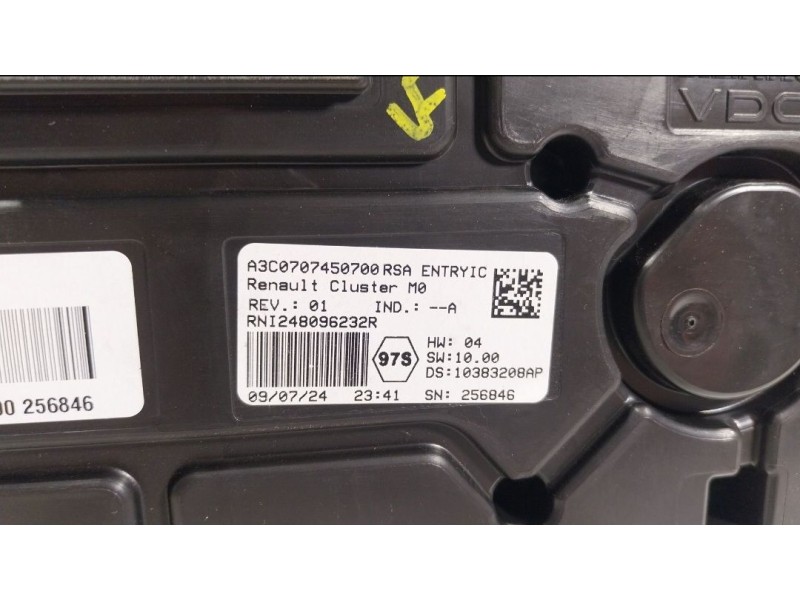 Recambio de cuadro instrumentos para renault master iv 2.3 dci diesel fap energy cat referencia OEM IAM  248096232R 