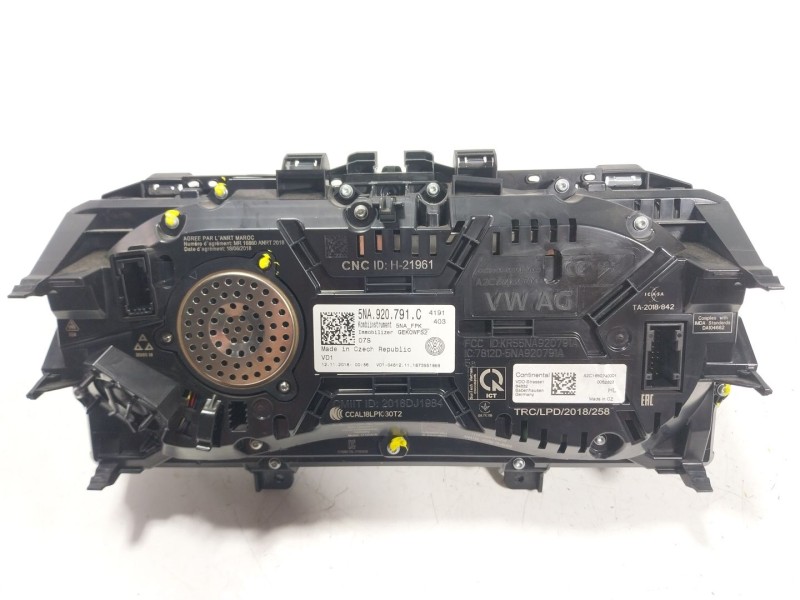 Recambio de cuadro instrumentos para volkswagen tiguan (ad1, ax1) 2.0 tdi referencia OEM IAM 5NA920791C  
