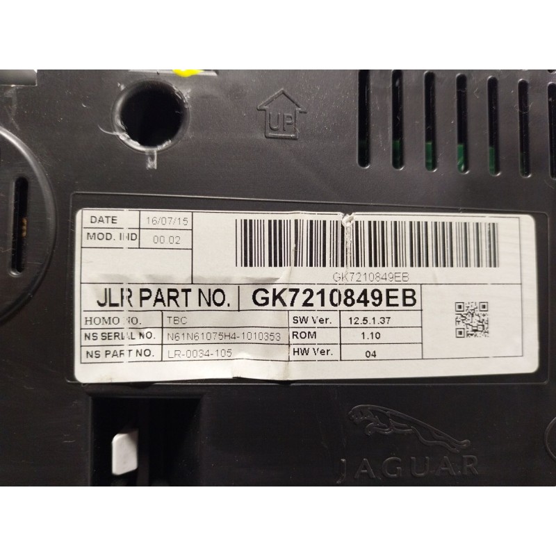 Recambio de cuadro instrumentos para land rover discovery sport (l550) 2.0 d 4x4 referencia OEM IAM  GK7210849EB 