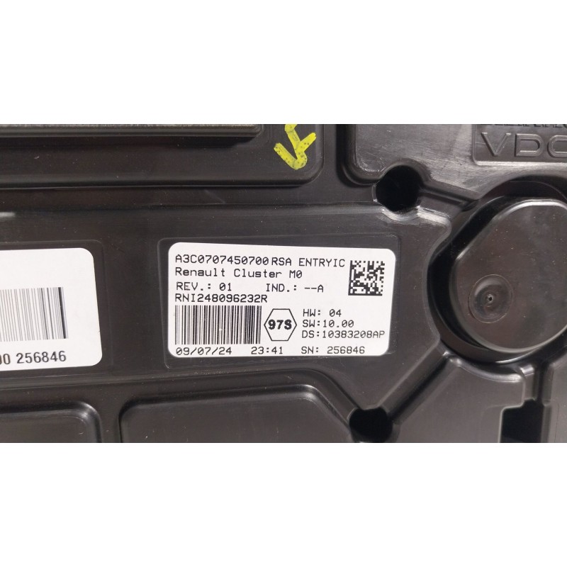 Recambio de cuadro instrumentos para renault master iv 2.3 dci diesel fap energy cat referencia OEM IAM  248096232R 