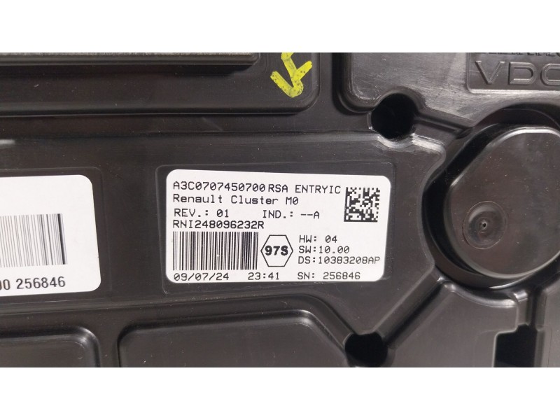 Recambio de cuadro instrumentos para renault master iv 2.3 dci diesel fap energy cat referencia OEM IAM  248096232R 