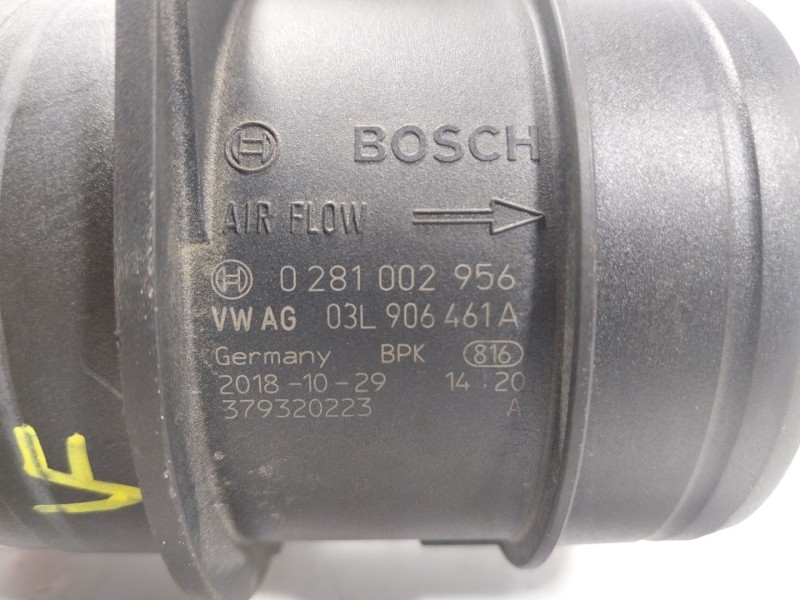 Recambio de caudalimetro para volkswagen tiguan (ad1, ax1) 2.0 tdi referencia OEM IAM 03L906461A 03L906461A 