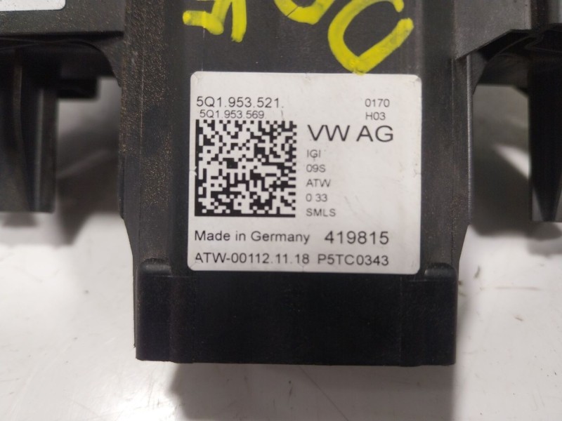 Recambio de mando intermitentes para volkswagen tiguan (ad1, ax1) 2.0 tdi referencia OEM IAM 5Q1953521M 5Q1953521 