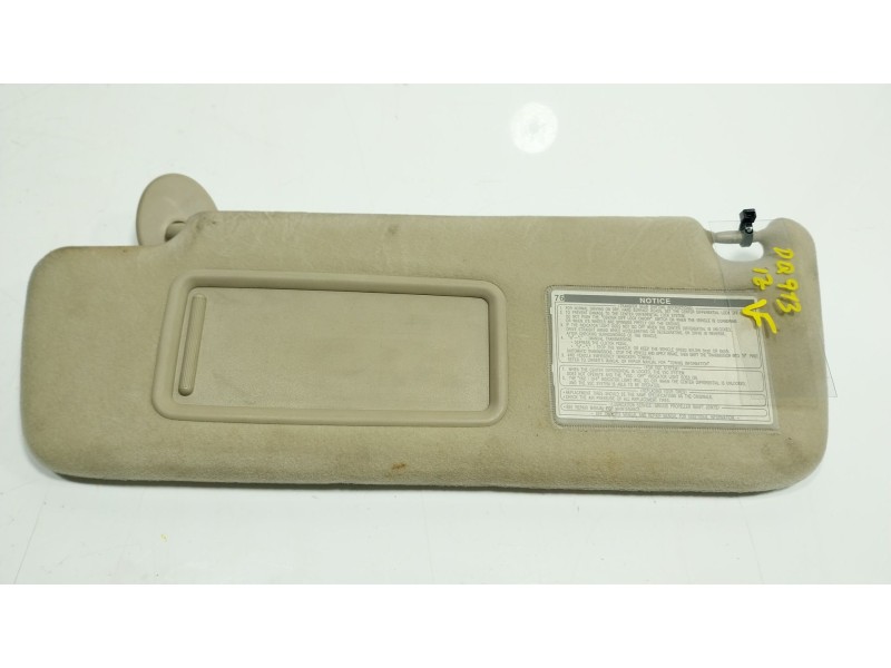 Recambio de parasol izquierdo para toyota land cruiser prado (_j12_) 3.0 d-4d (kdj120, kdj125) referencia OEM IAM   