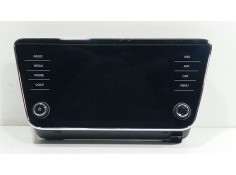 Recambio de pantalla multifuncion para skoda superb iii station wagon (3v5) 1.4 tsi iv referencia OEM IAM 3V0919605D 3V0919605D 