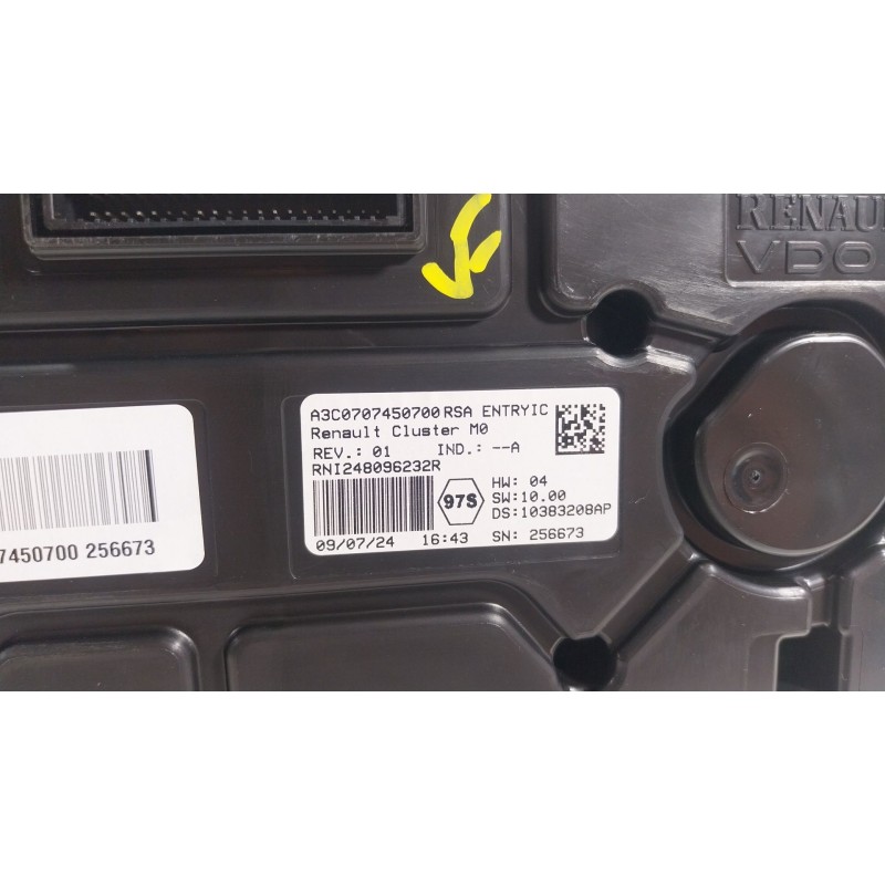 Recambio de cuadro instrumentos para renault master iv 2.3 dci diesel fap energy cat referencia OEM IAM  248096232R 