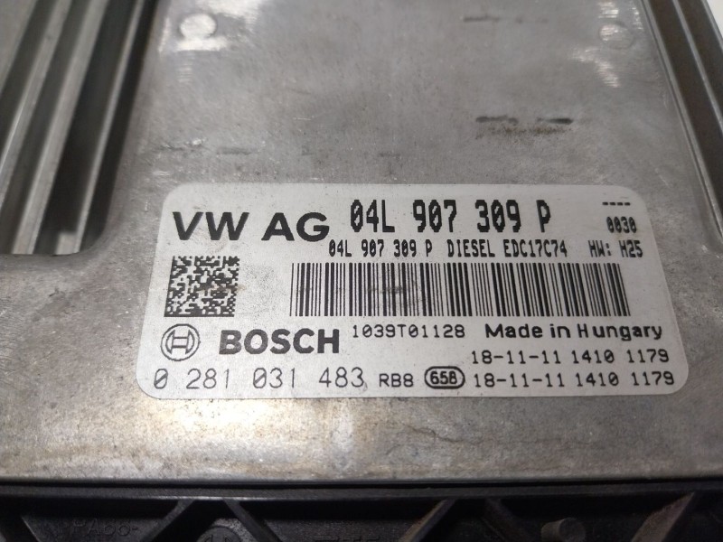 Recambio de centralita motor uce para volkswagen tiguan (ad1, ax1) 2.0 tdi referencia OEM IAM 04L906026QQ 04L907309P 