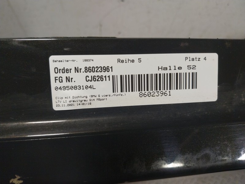 Recambio de faldon lateral para bmw 8 coupé (g15, f92) 840 d xdrive referencia OEM IAM  0495083104L 