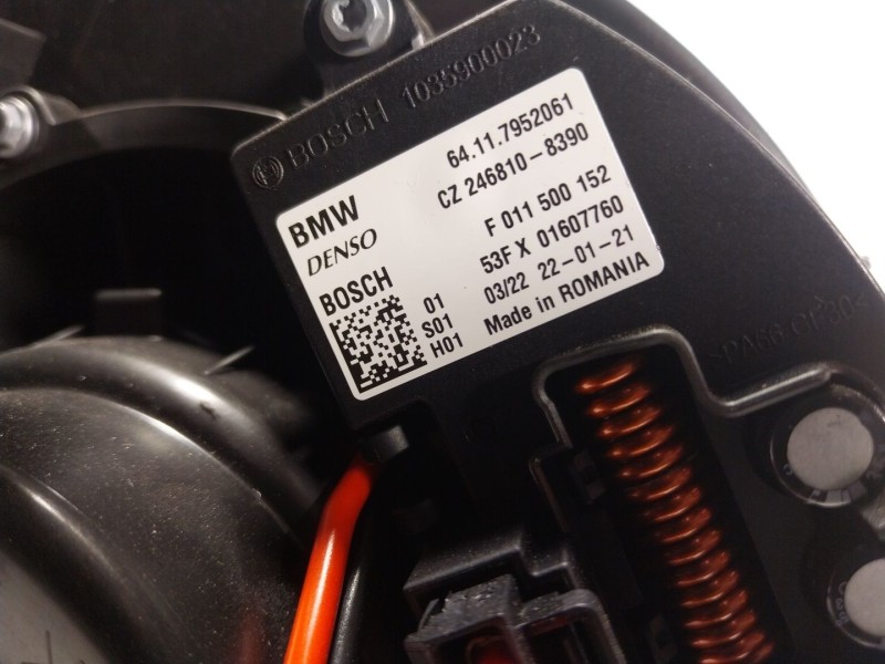 Recambio de calefaccion entera normal para mini mini (f56) cooper referencia OEM IAM  6411987221005 