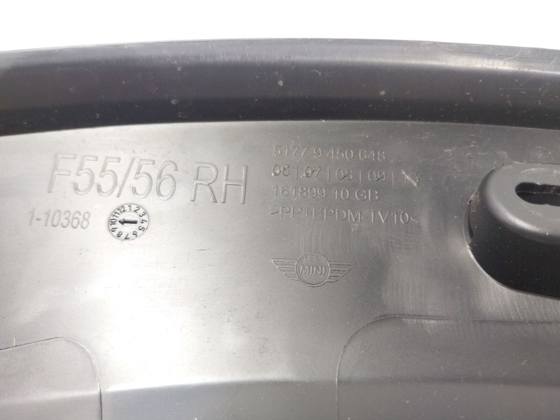 Recambio de aletin delantero derecho para mini mini (f56) cooper referencia OEM IAM  16189910GB 