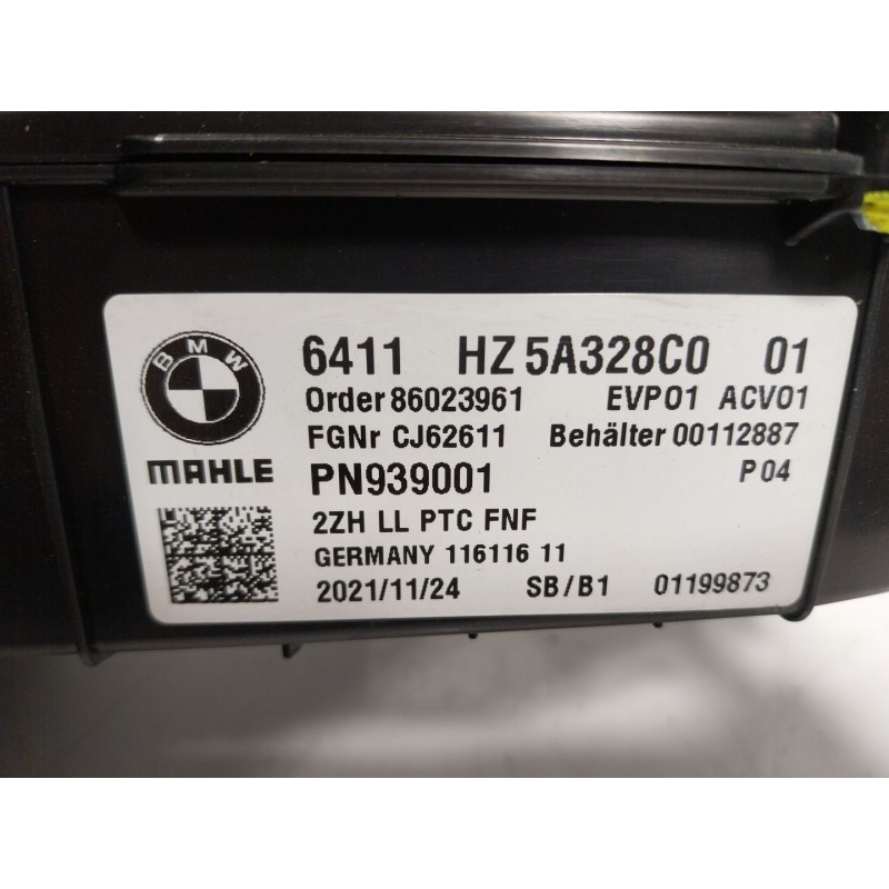 Recambio de calefaccion entera normal para bmw 8 coupé (g15, f92) 840 d xdrive referencia OEM IAM  6411HZ5A328C0 