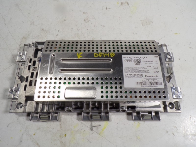 Recambio de pantalla multifuncion para audi a1 sportback (gba) 1.0 tfsi referencia OEM IAM  82A919604B 