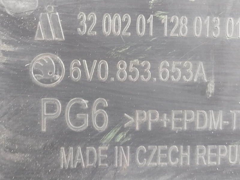 Recambio de rejilla delantera para skoda fabia iii (nj3) 1.0 tsi referencia OEM IAM 6V0853653A 6V0853653A 