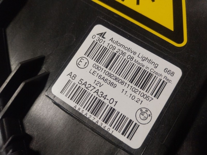 Recambio de faro derecho para bmw 8 coupé (g15, f92) 840 d xdrive referencia OEM IAM 63115A41034 5A27A3401 