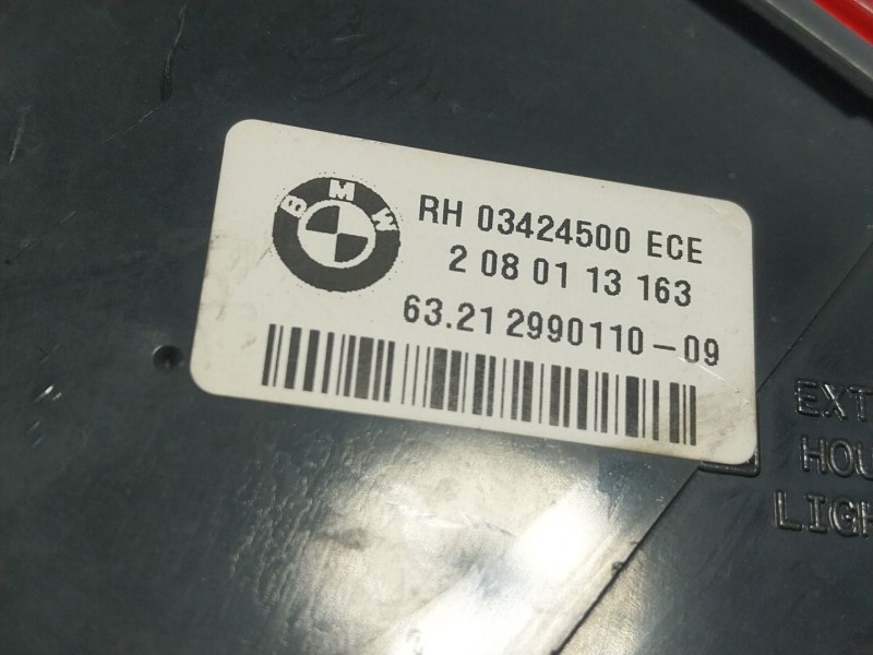 Recambio de piloto trasero derecho para bmw x1 (e84) sdrive 18 d referencia OEM IAM 63212990110 6321299011009 
