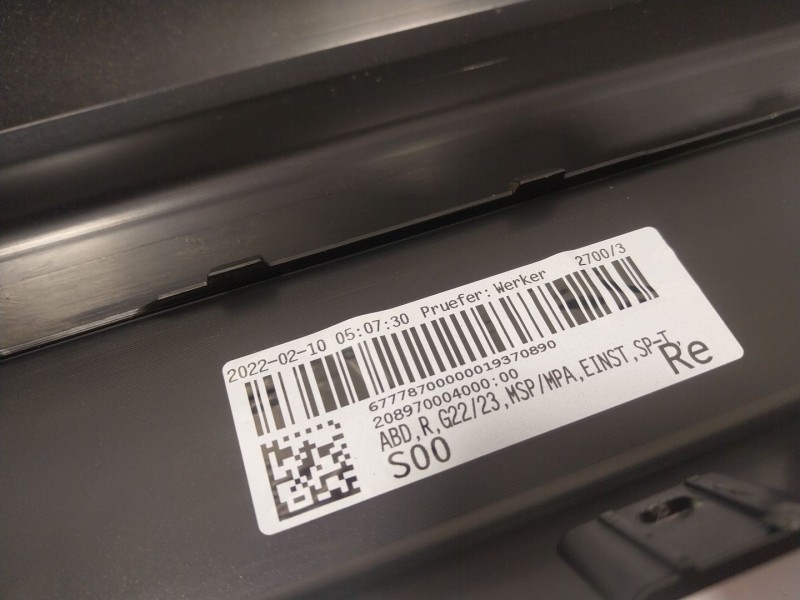 Recambio de faldon lateral para bmw 4 descapotable (g23, g83) 420 i referencia OEM IAM 51779854260  