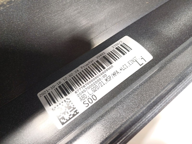 Recambio de faldon lateral para bmw 3 (g20, g80, g28) 330 i referencia OEM IAM 51778099909  