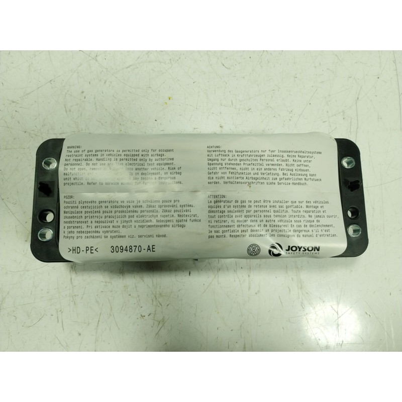 Recambio de airbag delantero derecho para volkswagen polo vi (aw1, bz1, ae1) 1.0 tsi referencia OEM IAM  6F0880204 