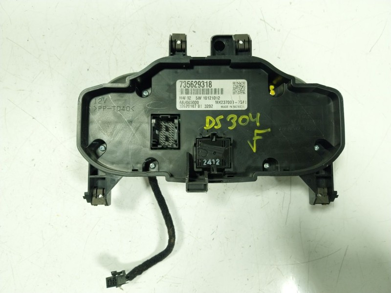 Recambio de mando climatizador para fiat 500 (312_) 1.0 mild hybrid (312.ayd1b) referencia OEM IAM  735629318 