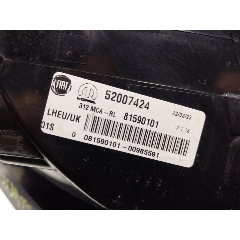 Recambio de piloto trasero izquierdo para fiat 500 (312_) 1.0 mild hybrid (312.ayd1b) referencia OEM IAM  52007424 