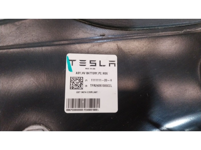 Recambio de bateria para tesla model s ev awd referencia OEM IAM  P1659701 TFR24097000CCL