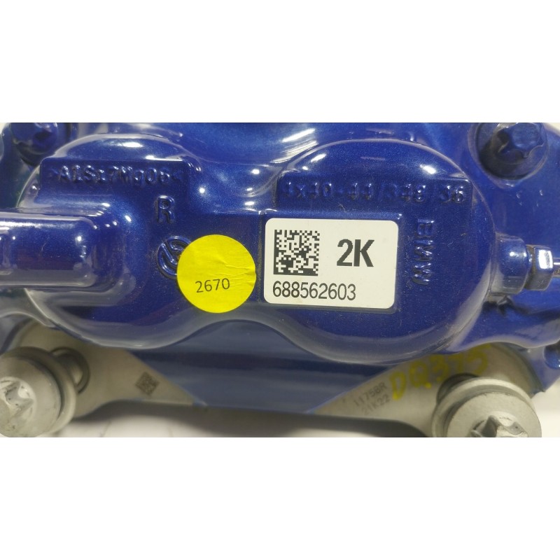 Recambio de pinza freno delantera derecha para bmw 5 (g30, f90) 530 d xdrive referencia OEM IAM 34116891274 688562603 