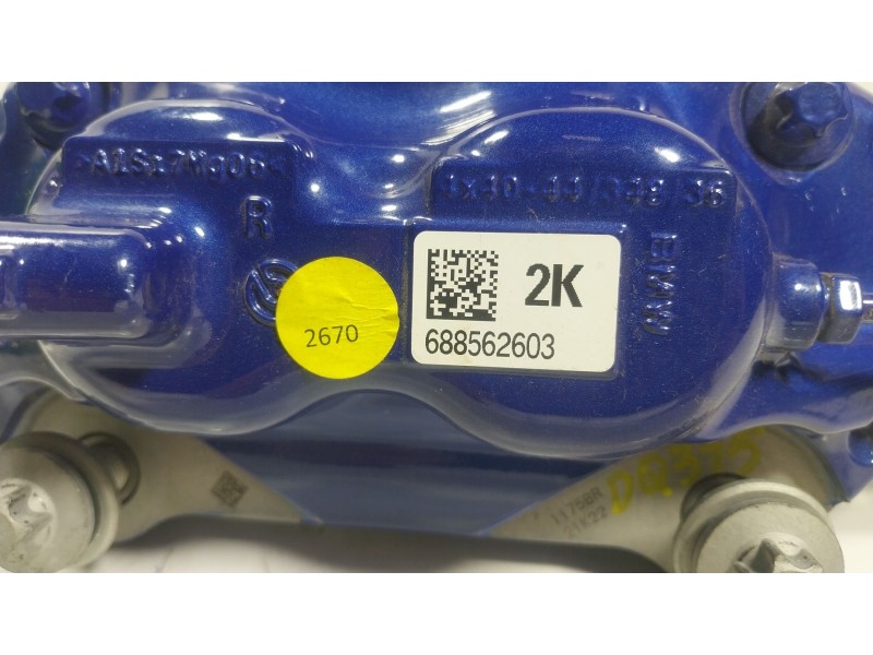 Recambio de pinza freno delantera derecha para bmw 5 (g30, f90) 530 d xdrive referencia OEM IAM 34116891274 688562603 