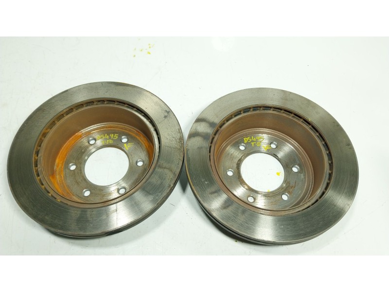 Recambio de disco freno trasero para volkswagen amarok (t1a, t1b) 2.0 tdi 4motion referencia OEM IAM   