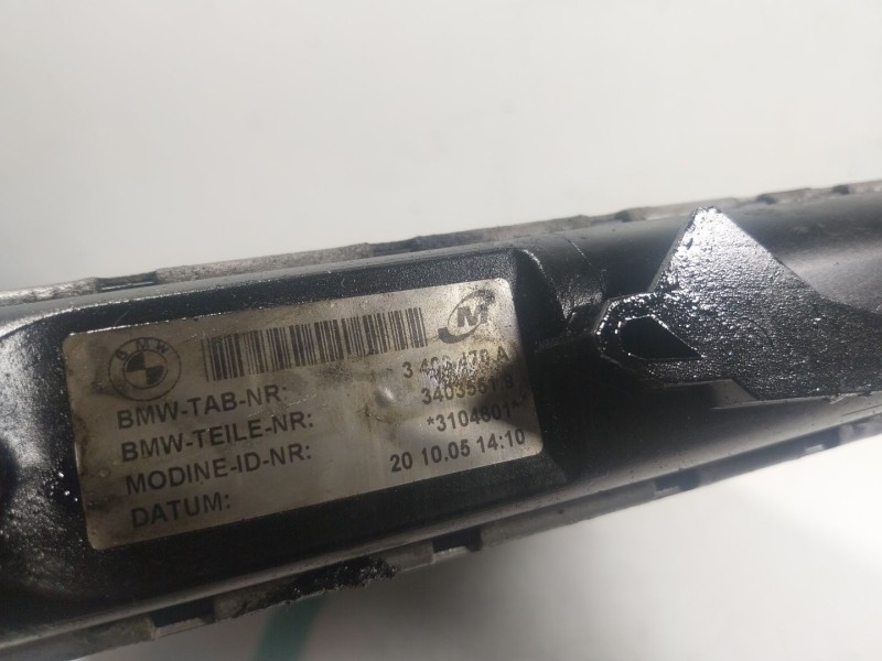 Recambio de radiador agua para bmw x3 (e83) 2.0 d referencia OEM IAM 17113403551 3406470A 