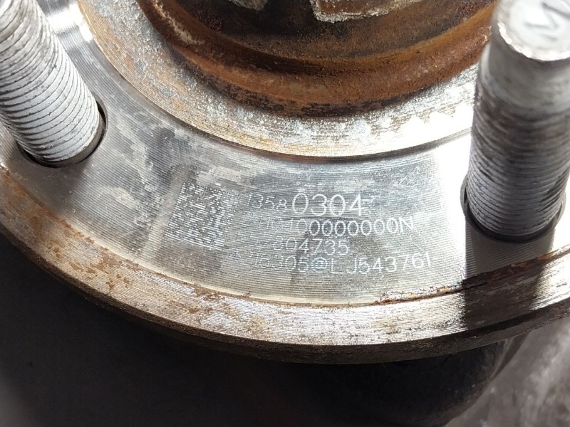 Recambio de mangueta delantera derecha para opel astra k (b16) 1.4 turbo (68) referencia OEM IAM  13580304 