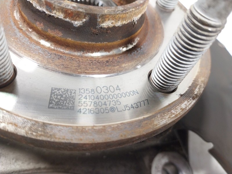 Recambio de mangueta delantera izquierda para opel astra k (b16) 1.4 turbo (68) referencia OEM IAM  13580304 