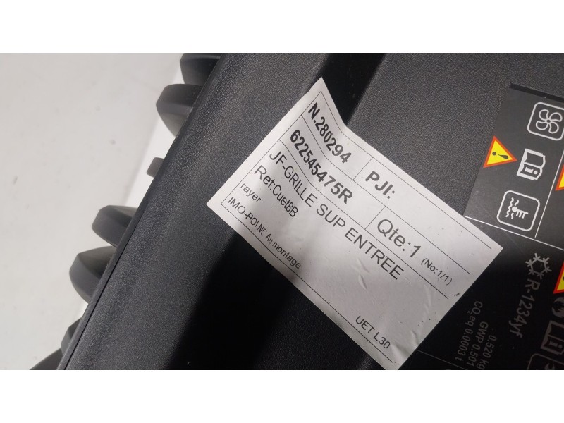 Recambio de rejilla para renault master iv 2.3 dci diesel fap energy cat referencia OEM IAM 623106263R  