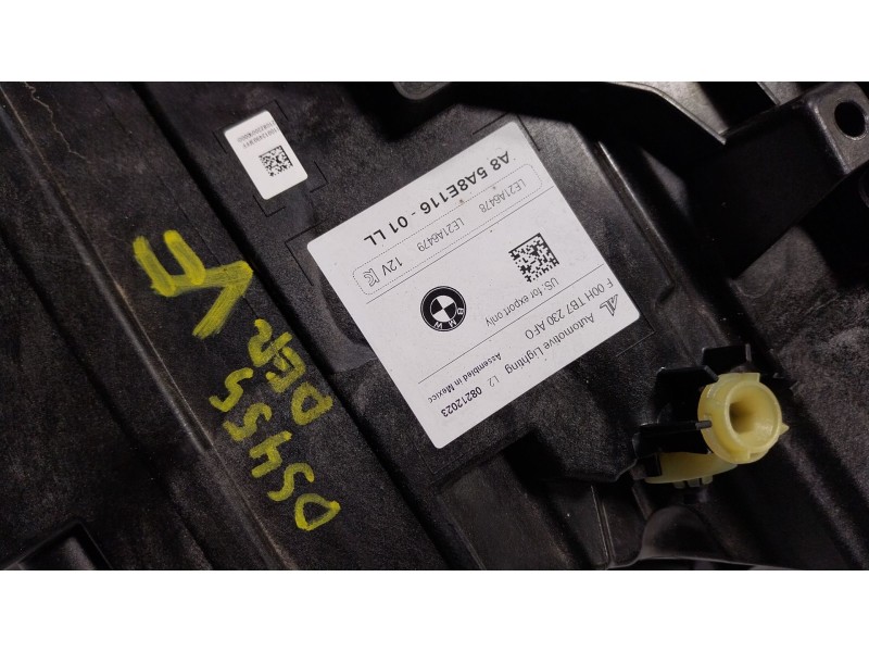 Recambio de faro derecho para bmw x5 (g05, f95) xdrive 40 d mild-hybrid referencia OEM IAM  5A8E116 