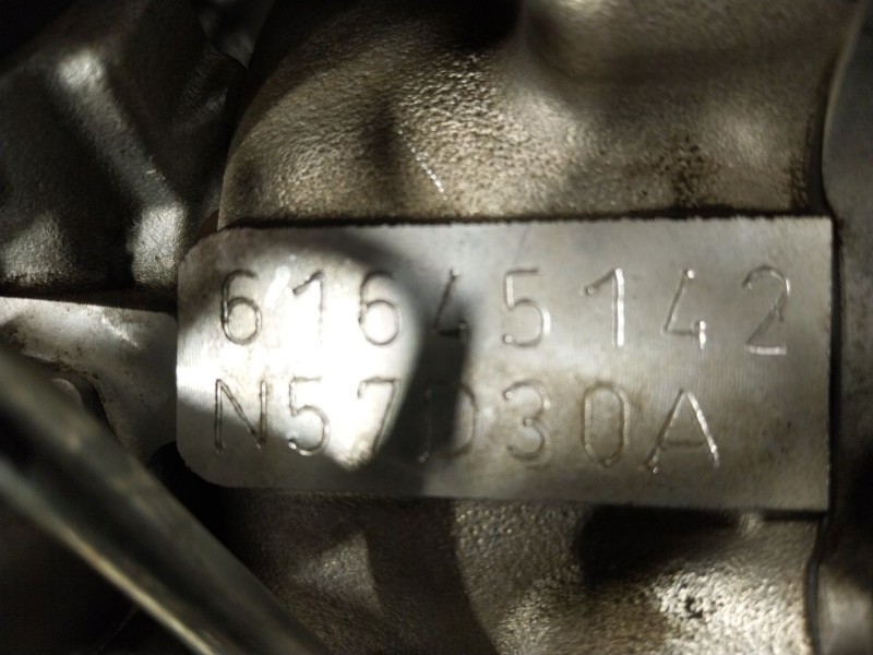 Recambio de motor completo para bmw x6 (f16, f86) xdrive 30 d referencia OEM IAM 11002354610 N57D30A 