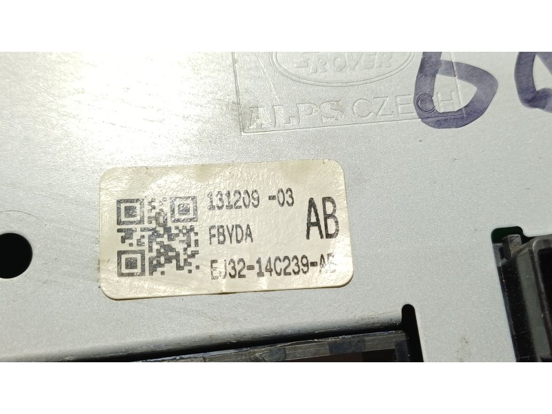 Recambio de mando climatizador para land rover range rover evoque (l538) 2.2 d referencia OEM IAM LR047417  