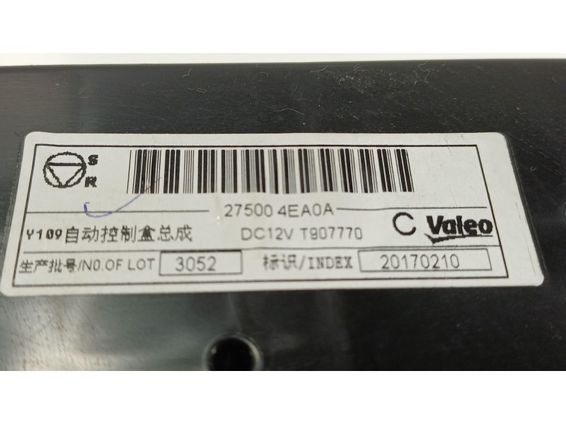 Recambio de mando climatizador para nissan qashqai ii (j11, j11_) 1.5 dci referencia OEM IAM 275004EA0A 275004EA0A 