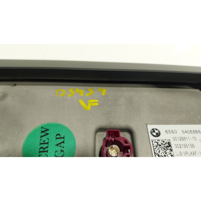 Recambio de pantalla multifuncion para bmw 8 coupé (g15, f92) 840 d xdrive referencia OEM IAM  65505A0E6B8 