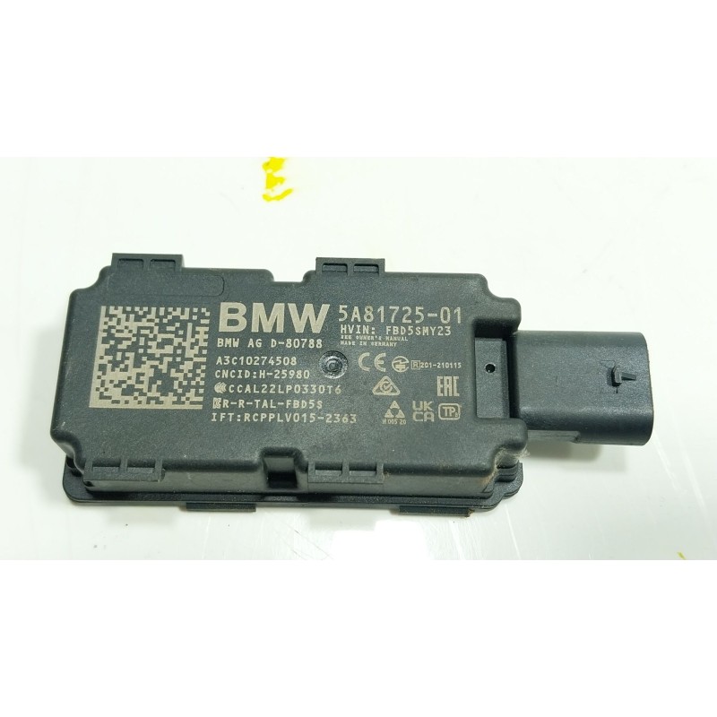 Recambio de modulo electronico para bmw x5 (g05, f95) xdrive 40 d mild-hybrid referencia OEM IAM  5A81725 