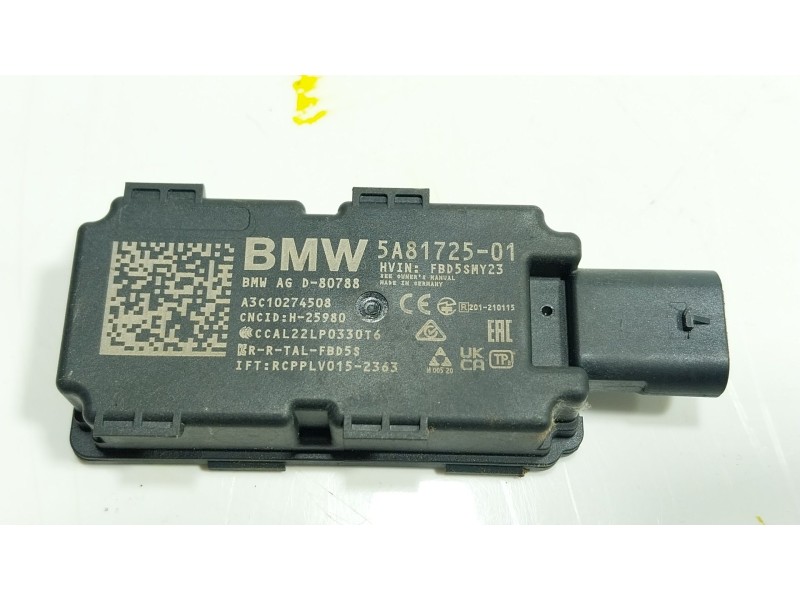 Recambio de modulo electronico para bmw x5 (g05, f95) xdrive 40 d mild-hybrid referencia OEM IAM  5A81725 