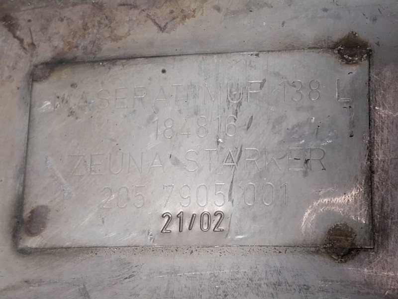 Recambio de silenciador trasero para maserati spyder cambiocorsa referencia OEM IAM   