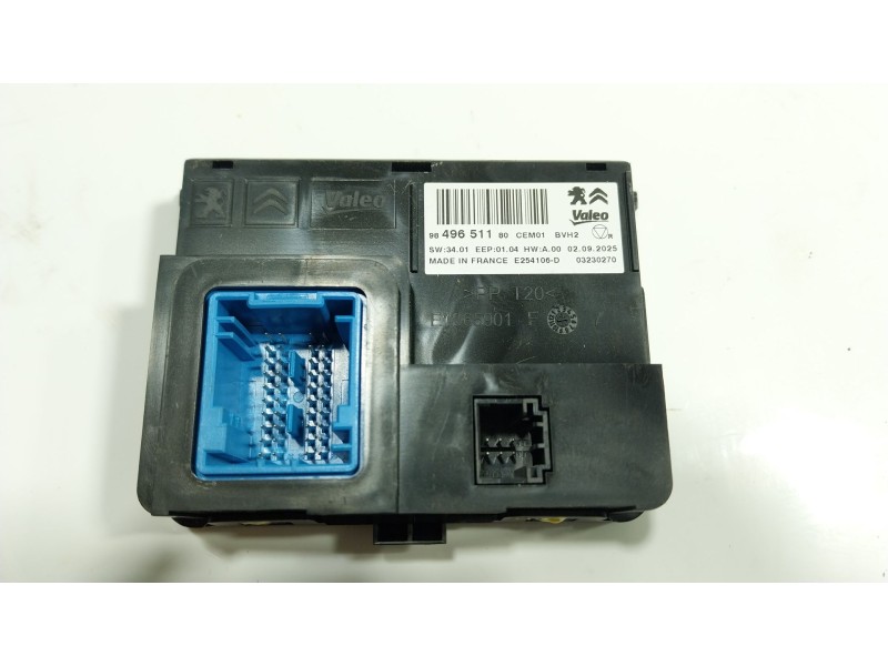 Recambio de modulo electronico para toyota proace furgoneta (mdz_) electric (mdzs, mdzz) referencia OEM IAM  9849651180 