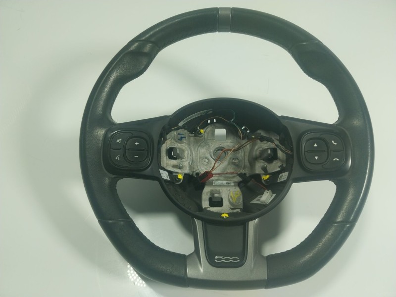 Recambio de volante para fiat 500 (312_) 1.2 (312axa1a) referencia OEM IAM 735633731 34227754F 