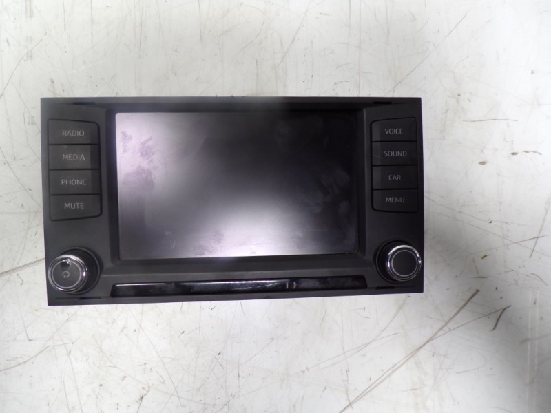 Recambio de pantalla multifuncion para seat ibiza iv (6j5, 6p1) 1.4 tdi referencia OEM IAM 5F09196041QB 5F0919604 