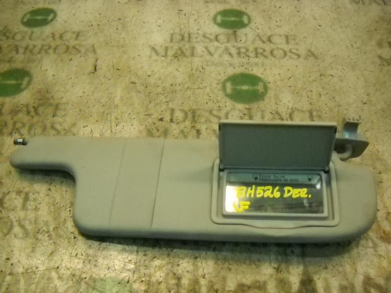 Recambio de parasol derecho para renault laguna ii (bg0) authentique referencia OEM IAM   