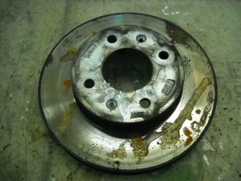 Recambio de disco freno delantero para hyundai getz (tb) 1.1 gl referencia OEM IAM 517121C000  