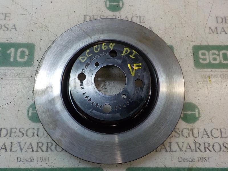 Recambio de disco freno delantero para toyota yaris referencia OEM IAM 435120D210  