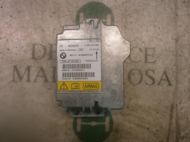 Recambio de centralita airbag para bmw serie 1 berlina (e81/e87) 2.0 turbodiesel cat referencia OEM IAM 65779184432 657791660570