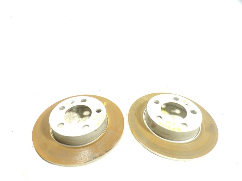 Recambio de disco freno trasero para audi a1 sportback (gba) 1.0 tfsi referencia OEM IAM 2Q0615601H  