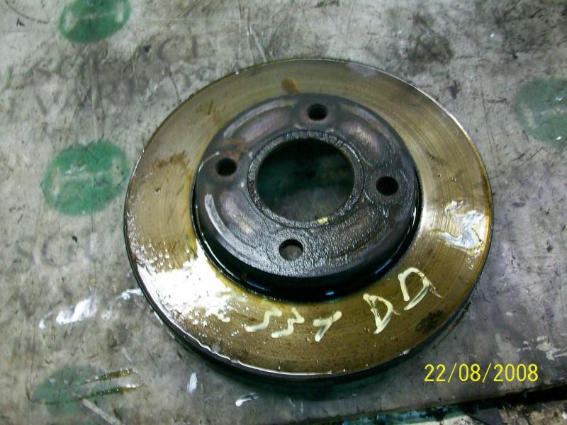 Recambio de disco freno delantero para ford fiesta (cbk) ghia referencia OEM IAM   